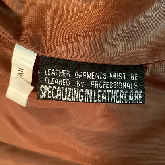 XS Leather Fringe Jacket by Whetblu Like New - Picture 4 of 4